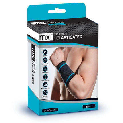 MX Health Premium Elasticated Wrist Support - Small.