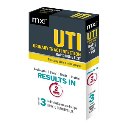 MX Health Urinary Track Infection Test Strips – 3 Tests.