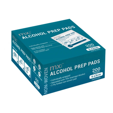 mx Health Alcohol Pre-Injection Prep Pads.