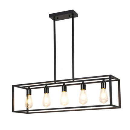 Interior Ave - Industrial 5 Light Chandelier.