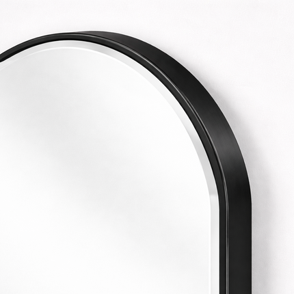 Interior Ave - Halo Arched Floor Length Mirror – Black | Signature Series.