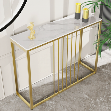 Interior Ave - Aurelia Hallway Console Table - Gold.
