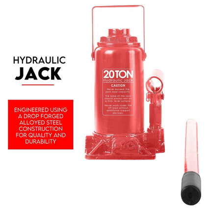 20 Ton Hydraulic Shop Press Workshop Jack Stand Bending Tool.