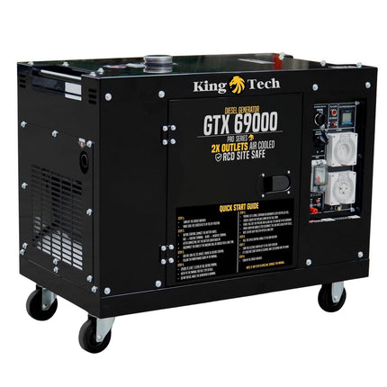 KINGTECH 8.4kW Max 6kW Rated Diesel Generator Single Phase.