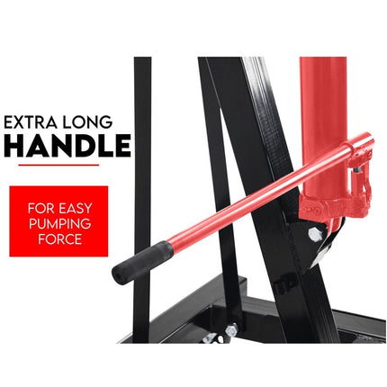 2 Ton Hydraulic Engine Crane Folding Hoist Stand Mobile Garage Workshop.
