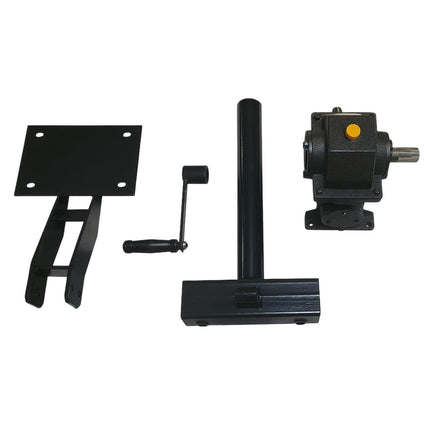Gear Box Drive Rotation Conversion Kit for Car Rotisserie 4500LBS Auto Repair.
