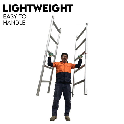 3M Mobile Scaffold Aluminium 225KG Capacity Portable Safety Platform.