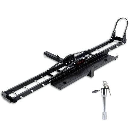 227kg Motorcycle Motorbike Carrier Hauler Hitch Mount Rack Tow Bar.