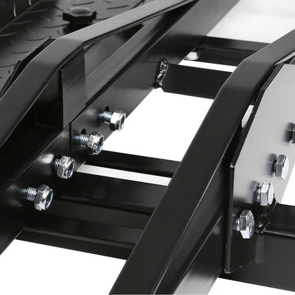 227kg Motorcycle Motorbike Carrier Hauler Hitch Mount Rack Tow Bar.