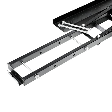 227kg Motorcycle Motorbike Carrier Hauler Hitch Mount Rack Tow Bar.
