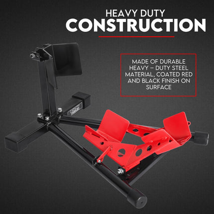 Front Wheel Stand Clamp Chock Motorcycle Stand Trailer Stand Bike.