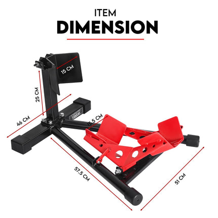 Front Wheel Stand Clamp Chock Motorcycle Stand Trailer Stand Bike.