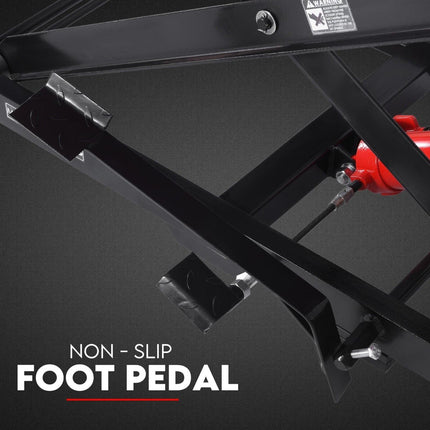 500Kg Hydraulic Motorcycle Lift Motorbike Stand Bike Jack Hoist Lift Table.