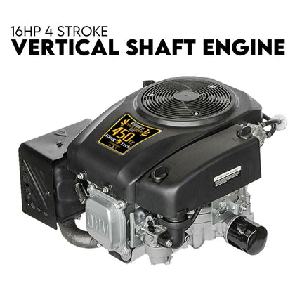 16HP Vertical Shaft Lawn Mower Engine Petrol 4 Stroke Ride on Motor.