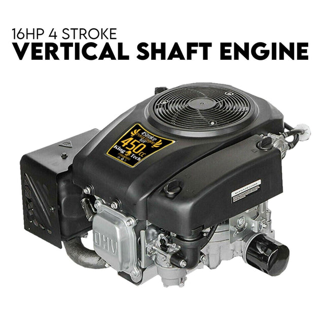 16HP Vertical Shaft Lawn Mower Engine Petrol 4 Stroke Ride on Motor.