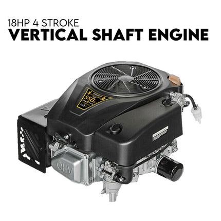 18HP Vertical Shaft Lawn Mower Engine Petrol Motor 4 Stroke OHV Ride On.