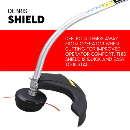 4 Stroke Curved Shaft Split Line Trimmer Whipper Snipper Cutter Garden Tool.