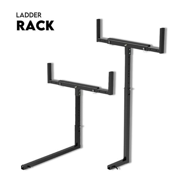 Tow Ladder 2" Tow Bar Hitch Mount Ladder Roof Rack Bar Extension Timber Kayak.