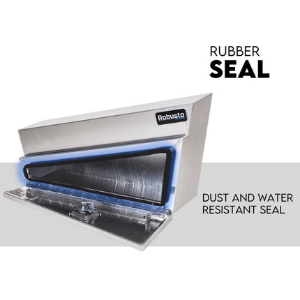 900mm Under Tray Tool Box Pair Aluminium Toolboxes Set Truck Undertray Underbody.