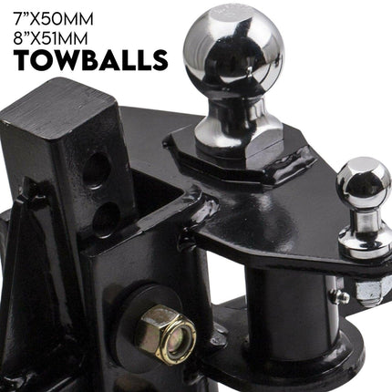 800lbs Weight Distribution Hitch System Load Leveller Caravan Anti Sway Bars.