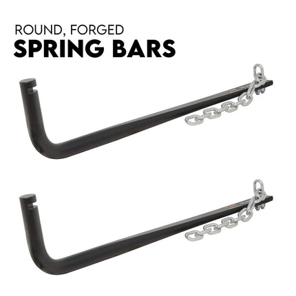 800lbs Weight Distribution Hitch System Load Leveller Caravan Anti Sway Bars.