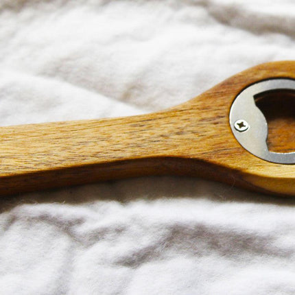 100 x Wholesale for Resell Wooden Spoon Bottle Opener Kitchen Foodie BBQ Last Bottom Place Sport Loser Award Gift.