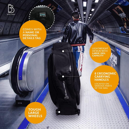 BROTHER BROTHER Bike Travel Bag Case Plane Boat Shipping Transport, Fits Cross Country All Mountain Bike, MTB, TT, Road Triathlon Bike 29er 700c.