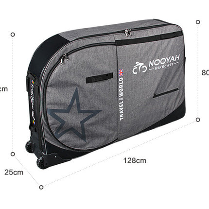 BROTHER BROTHER Bike Travel Bag Case Plane Boat Shipping Transport, Fits Cross Country All Mountain Bike, MTB, TT, Road Triathlon Bike 29er 700c.