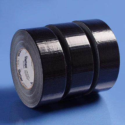 10 Pack Black Duct Tape 50 Metres Industrial Grade Waterproof UV Resistant Crafts Home Maintenance.