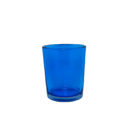 20 Pack Blue Glass Votive Tealight Candle Holders House Party Centerpiece Xmas Wedding Decor Glass Candlestick Party Decorations Bridal Baby Shower Event.