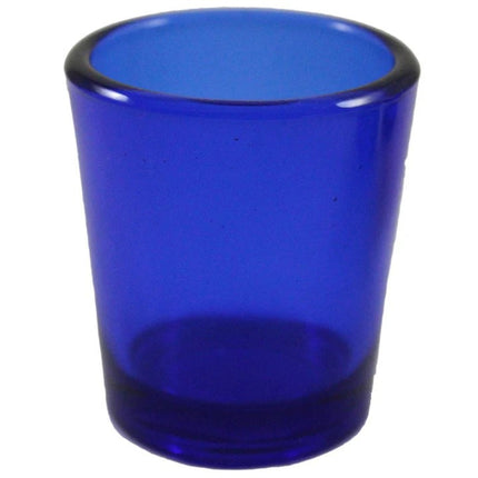 20 Pack Blue Glass Votive Tealight Candle Holders House Party Centerpiece Xmas Wedding Decor Glass Candlestick Party Decorations Bridal Baby Shower Event.