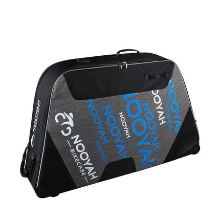 NOOYAH Bike BLUE Travel Case Bike Bag Shell EVA Tough material MTB Mountain Bike Road Bike TT 700c Gravel Bike Ebike 29er etc - BK007S.