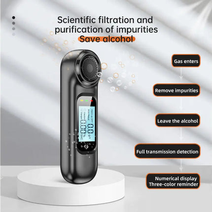 Breathalyser Breathtester Tester Alcohol Digital Personal Drink Mini Handbag Car - FREE POST.