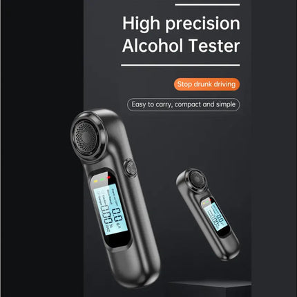 Breathalyser Breathtester Tester Alcohol Digital Personal Drink Mini Handbag Car - FREE POST.