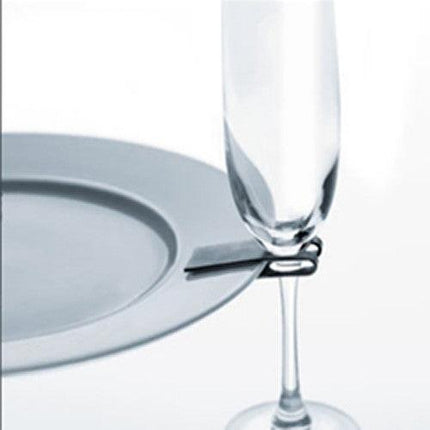 25 Pack of Wine Glass Holder Plate Clip - Stand Up Function Buffet BBQ Picnic Party  - Promotion Merchandise Expo Gift.