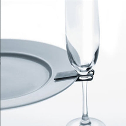 50 Bulk Pack of Wine Glass Holder Plate Clip - Stand Up Function Buffet BBQ Picnic Party  - Promotion Merchandise Expo Gift.