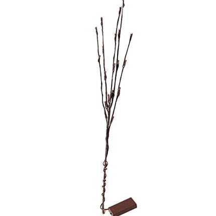 1 Set of 50cm H 20 LED Pink Frangipani Tree Branch Stem Fairy Light Wedding Event Party Function Table Vase Centrepiece Decoration Girl Bedroom.