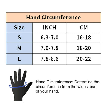 Full Finger MTB Gloves Large Size for Mountain Road Bike Breathable Red Rockbros Unisex Device Friendly Finger Material Anti Slip.