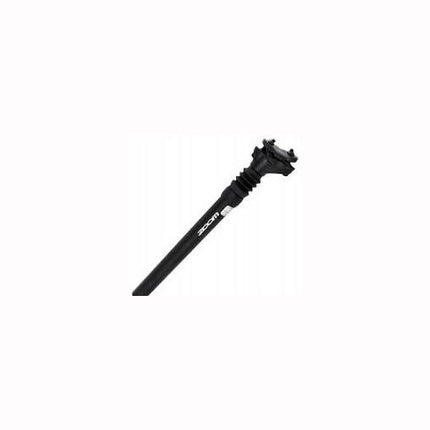 ZOOM Suspension Mountain MTB Road Bike Bicycle Seatpost Seat Shock Absorber Post Black Light Weight Aluminium - 27.2mm.