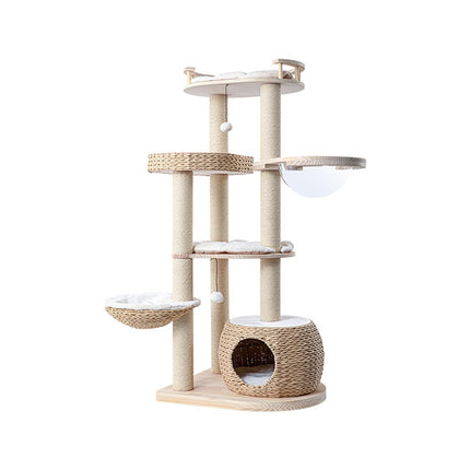 HONEYPOTCAT Cosy Woven Cat Perch - 141.5cm.