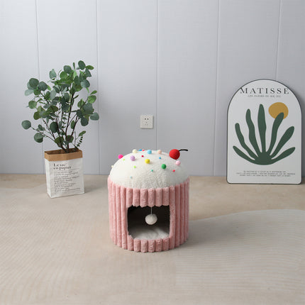CATIO Pink Cupcake Cat House.