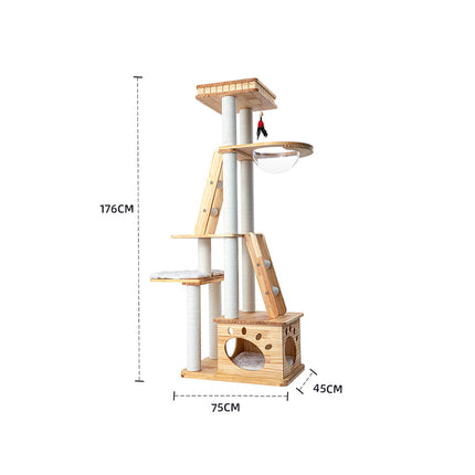 HONEYPOTCAT Majestic Wood Retreat - 176cm.