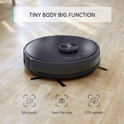Tesvor S6+ Robot Vacuum Cleaner Mop 2700Pa With Laser Navigation.