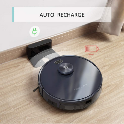Tesvor S6+ Robot Vacuum Cleaner Mop 2700Pa With Laser Navigation.