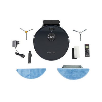 Tesvor S6+ Robot Vacuum Cleaner Mop 2700Pa With Laser Navigation.
