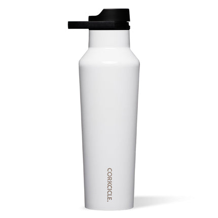 Corkcicle Sport Canteen - 600ml Gloss White.
