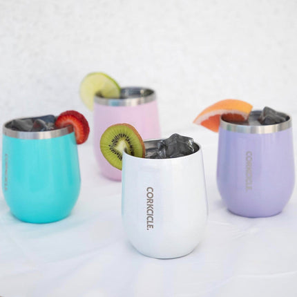 Corkcicle Stemless - 355ml Walnut Wood.
