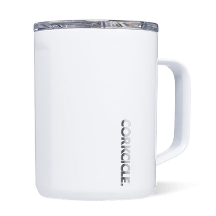 Corkcicle Mug - 500ml Gloss White.