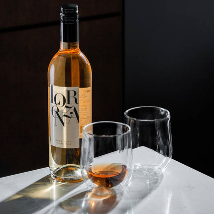 Corkcicle Glass Stemless - Double Pack - Clear.