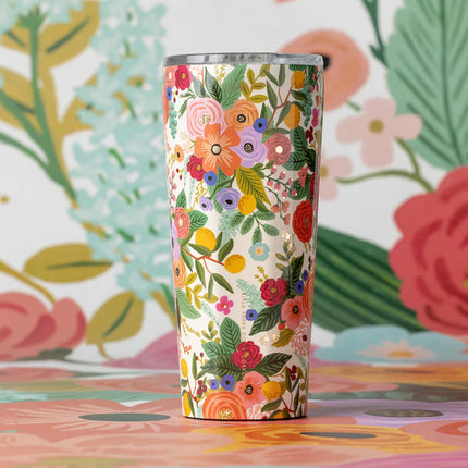 Corkcicle Tumbler - 750ml Rifle Paper - Garden Party Cream.